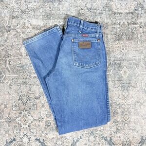 Wrangler 936MWZPW Cowboy Cut Jeans Blue Denim Straight Leg 30x34